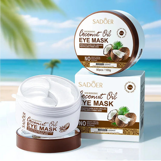 Coconut Crystal Eye Masks