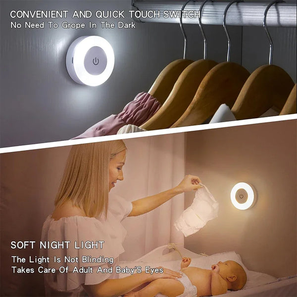 Touch-Activated Cozy Night Lamp