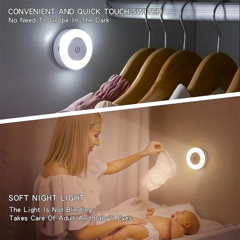 Touch-Activated Cozy Night Lamp