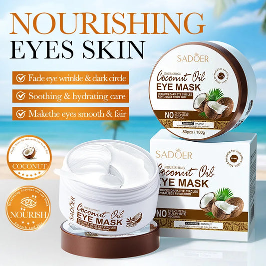 Coconut Crystal Eye Masks