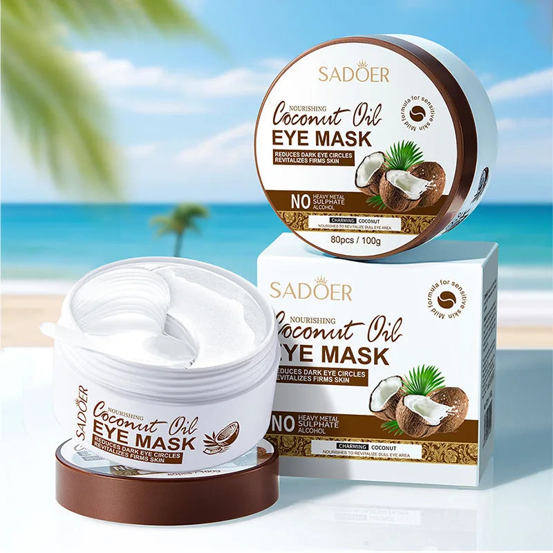 Coconut Crystal Eye Masks