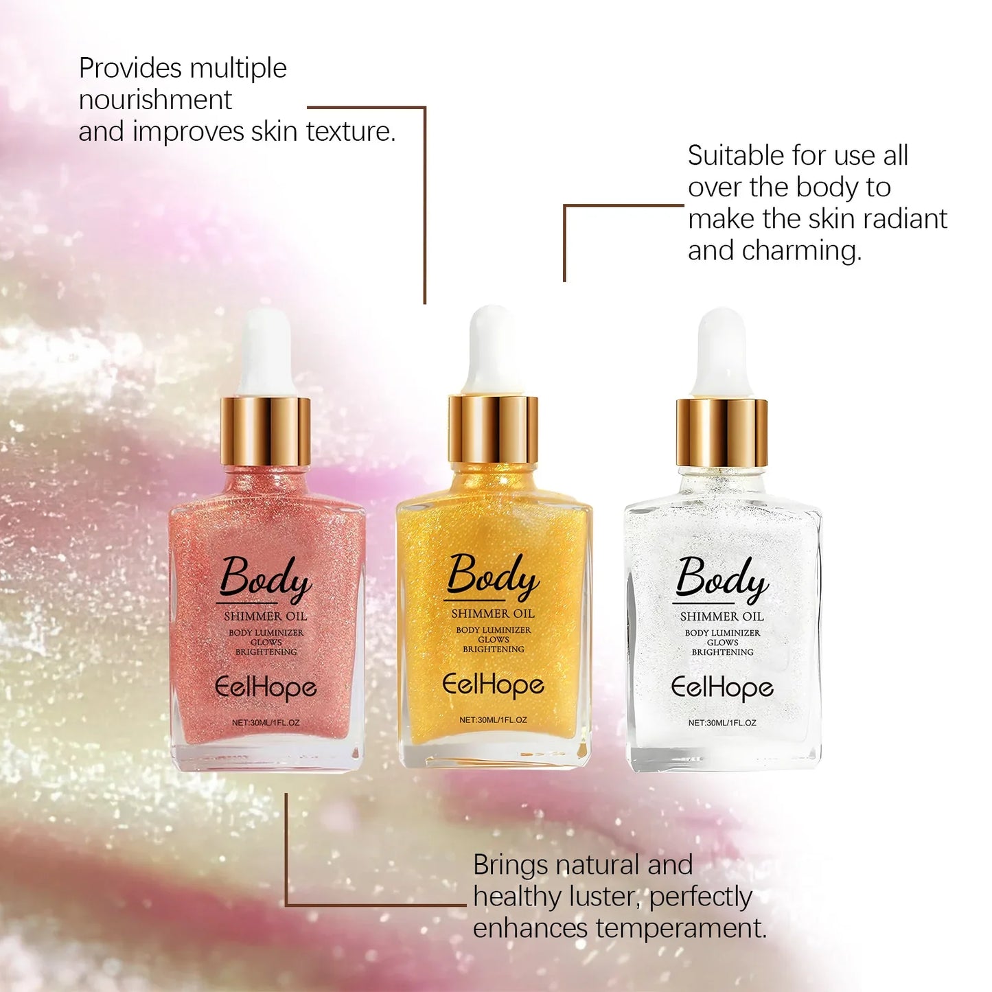 Radiant Glow Shimmer Drops
