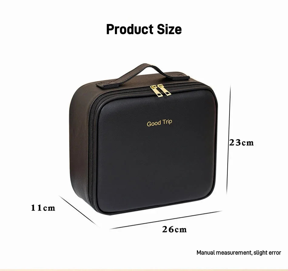 Travel-Friendly Makeup Mirror Case